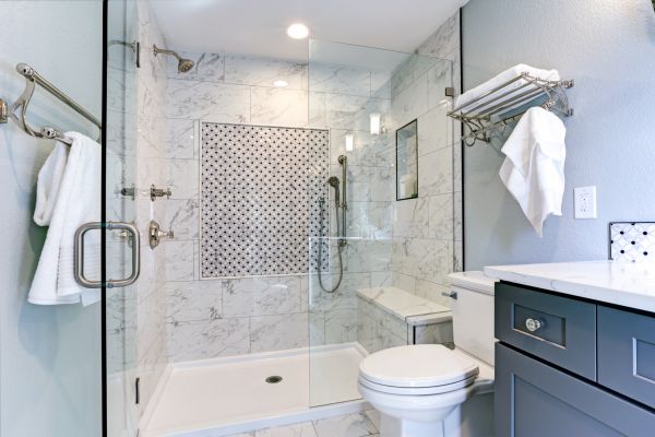 Shower Base Installation in Clermont